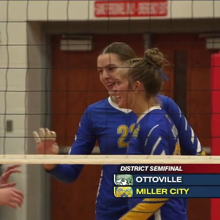 Miller City sweeps Ottoville, advances to district title matchup with Pandora-Gilboa